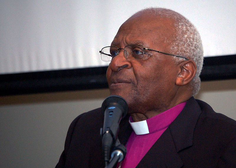 Desmond Tutu photo courtesy: US Navy