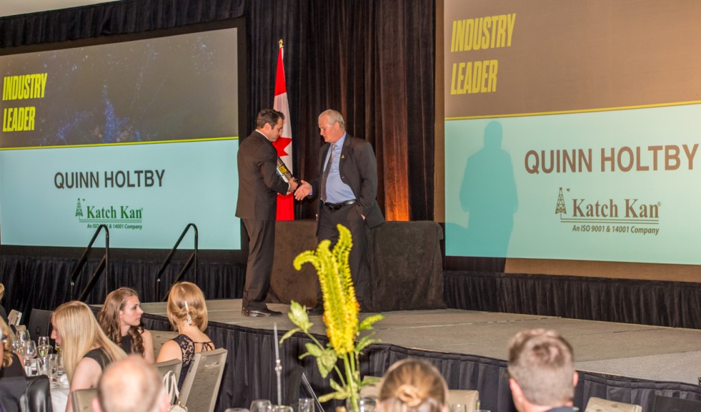 Quinn Holtby, Katch Kan Oil & Gas Industry Leader Award 